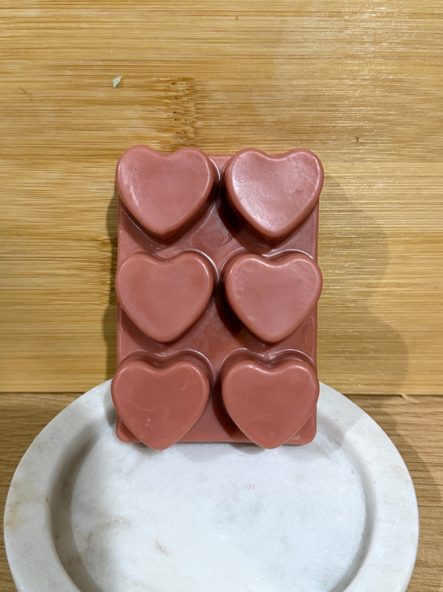 Clamshell Soy Wax Melts - Hearts 6pk