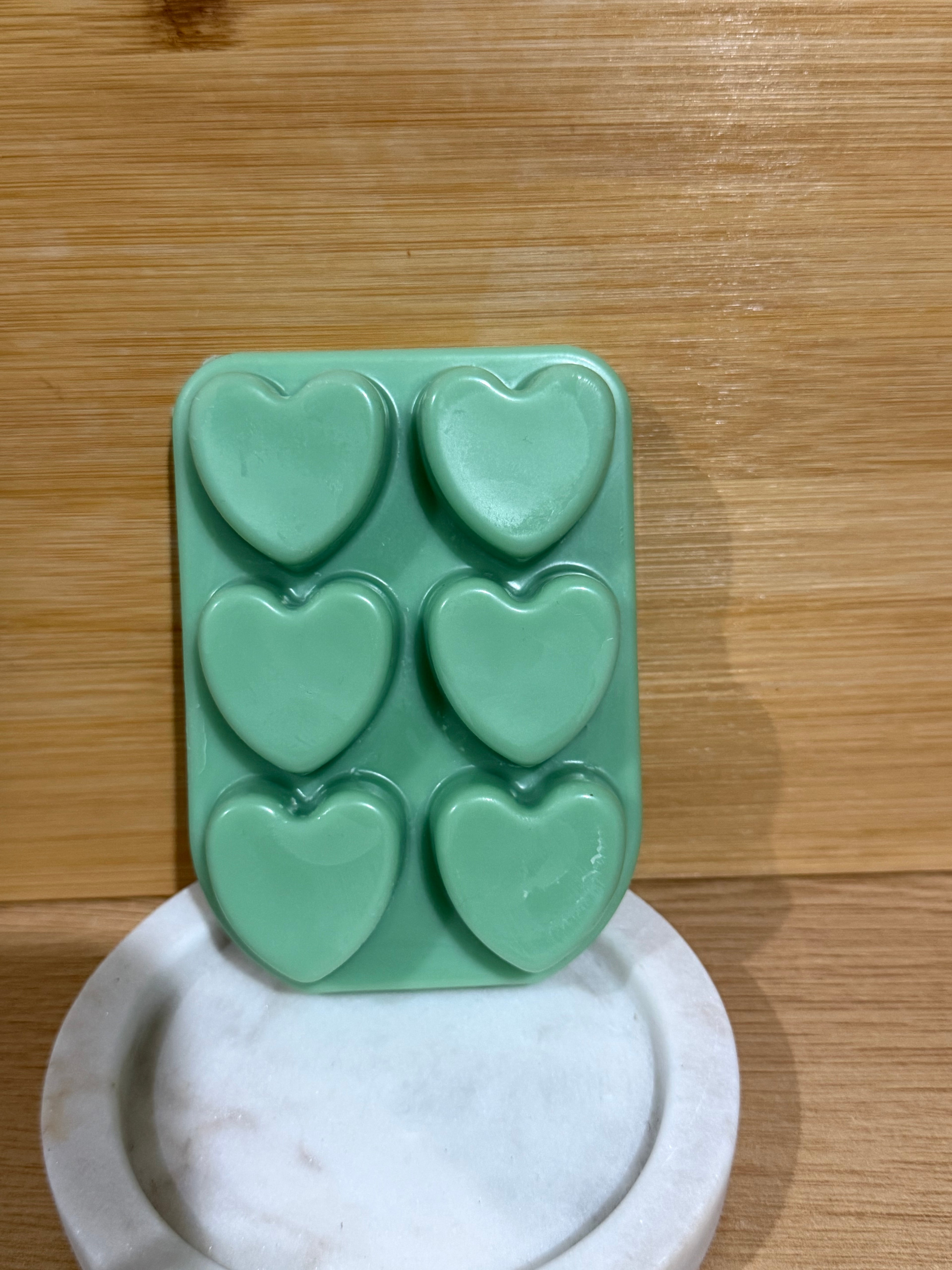 Hearts Clamshell Wax Melts - 6pk