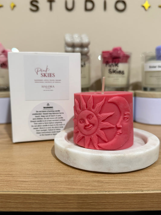 Awoken Sun & Moon Pillar Candle