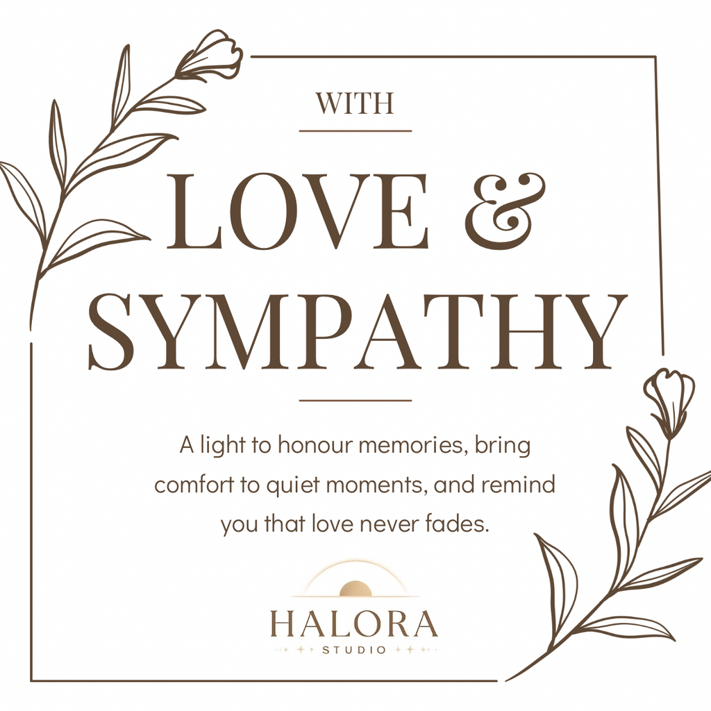 Love & Sympathy LUXE Candle Range