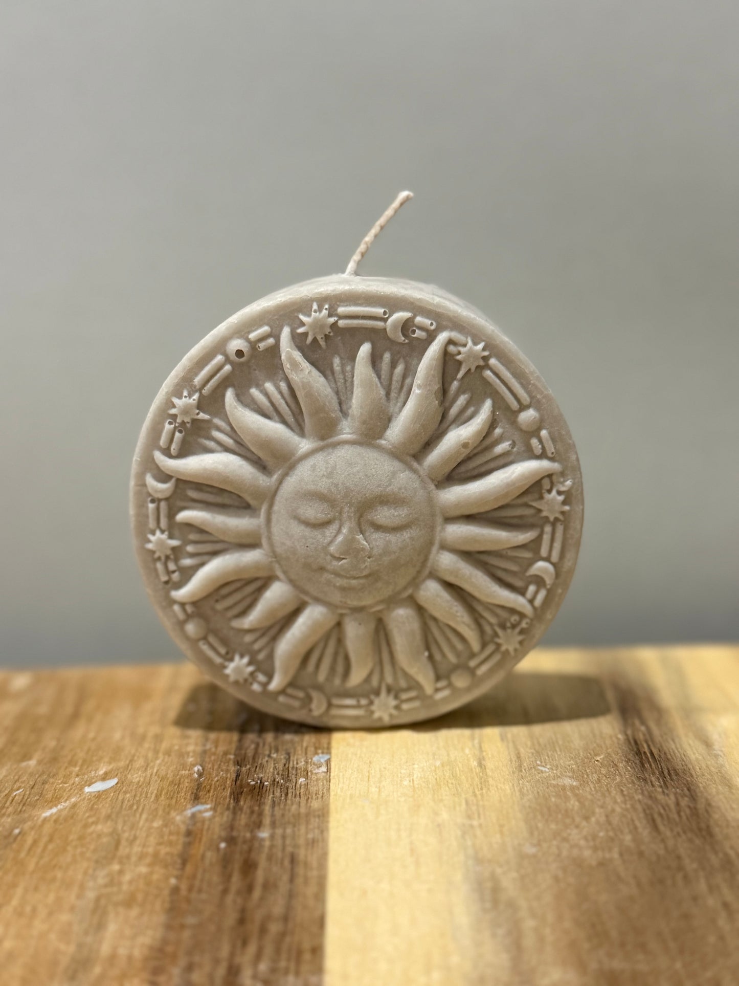 Rounded Sun Pillar Candle