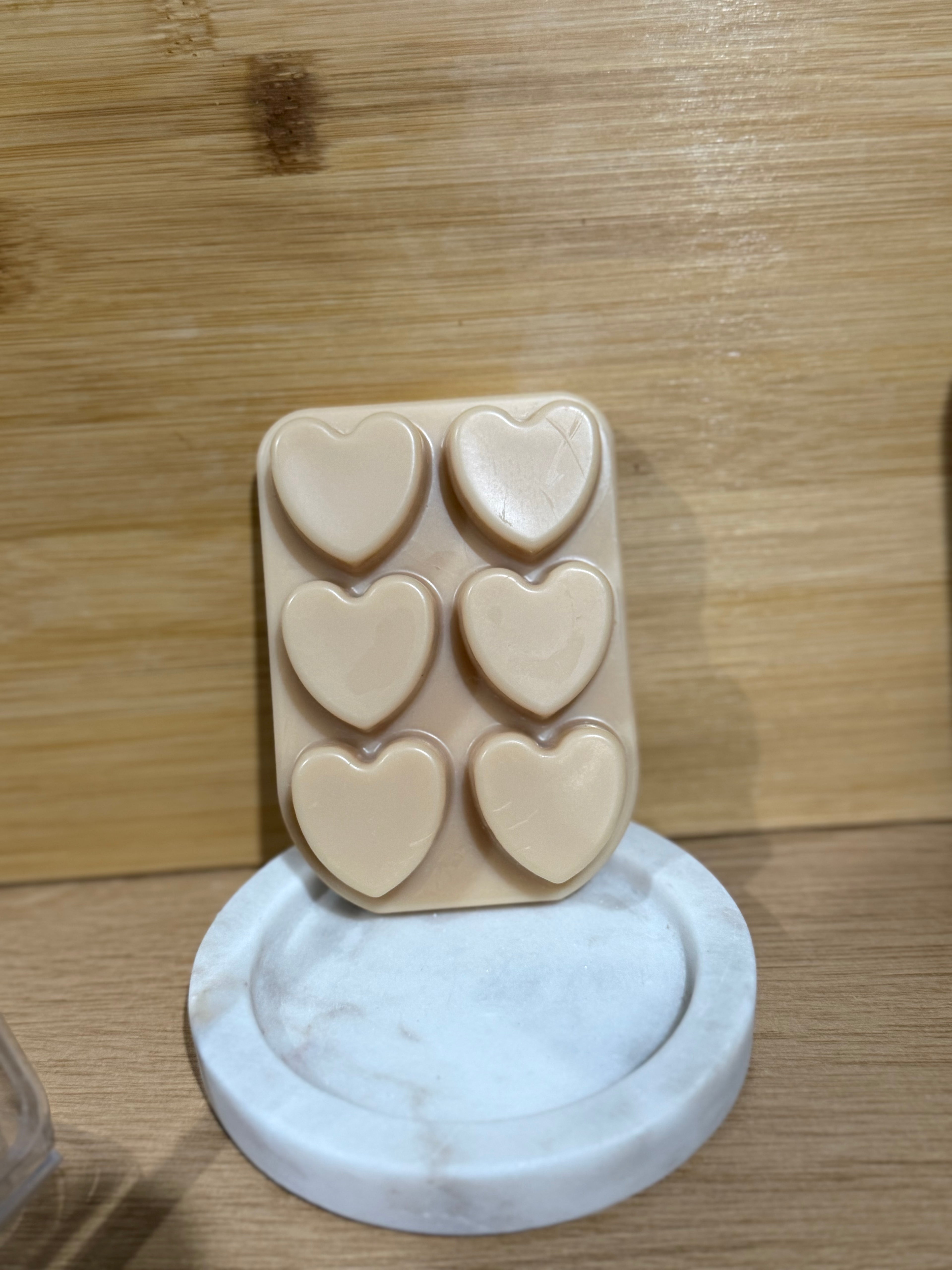 Hearts Clamshell Wax Melts - 6pk