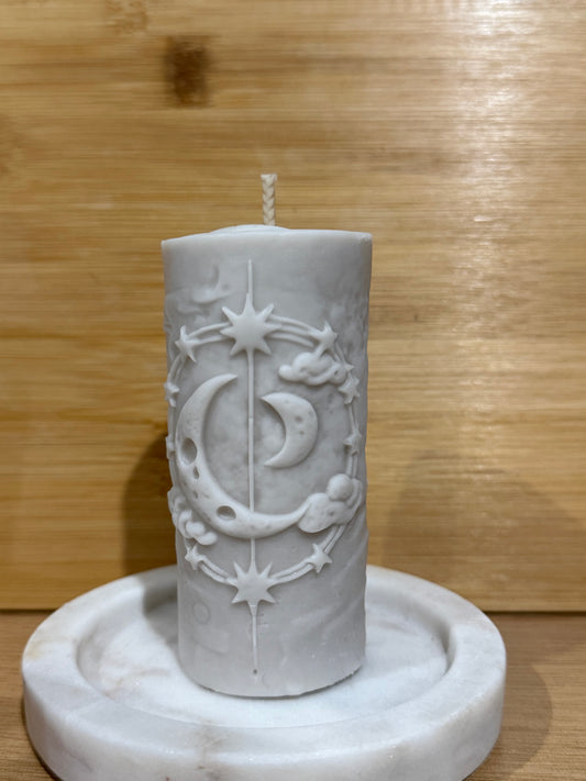 Celestial Pillar Candle