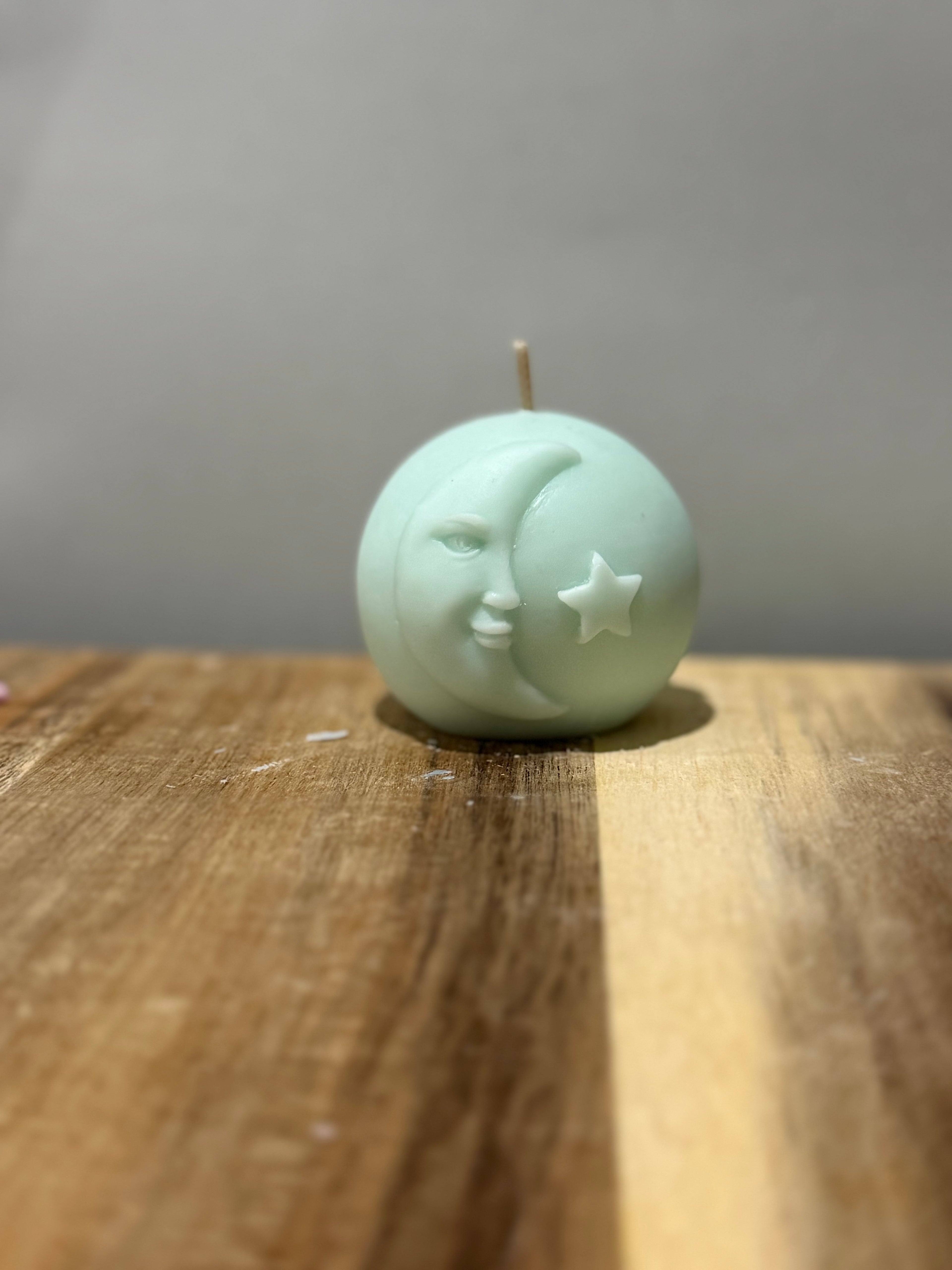 Sun & Moon Bauble Pillar Candle