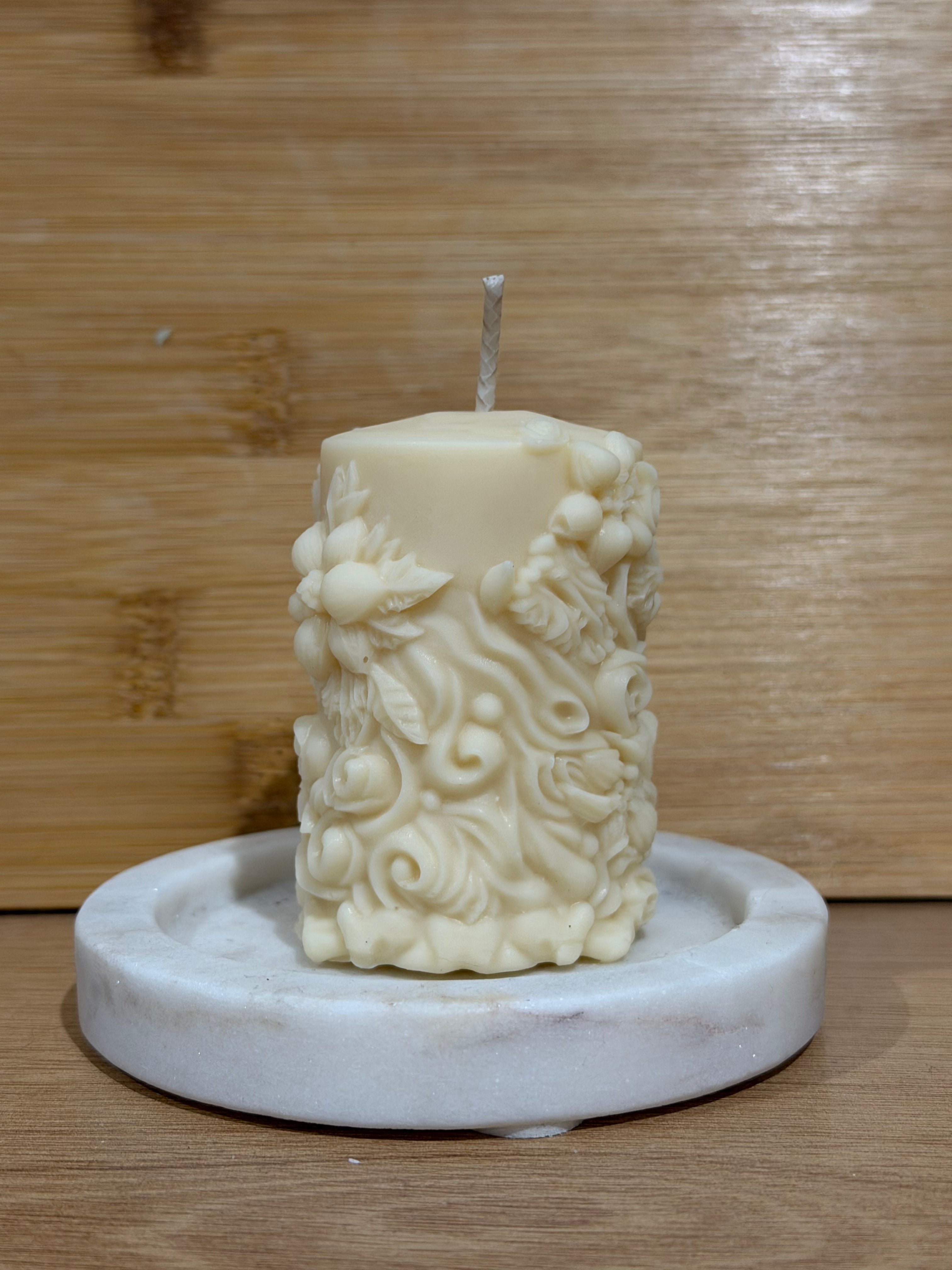 Small Boutique Pillar Candle