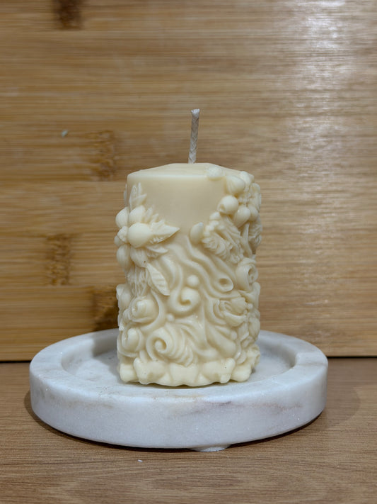 Small Boutique Pillar Candle