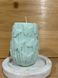 Butterfly Rounded Pillar Candle