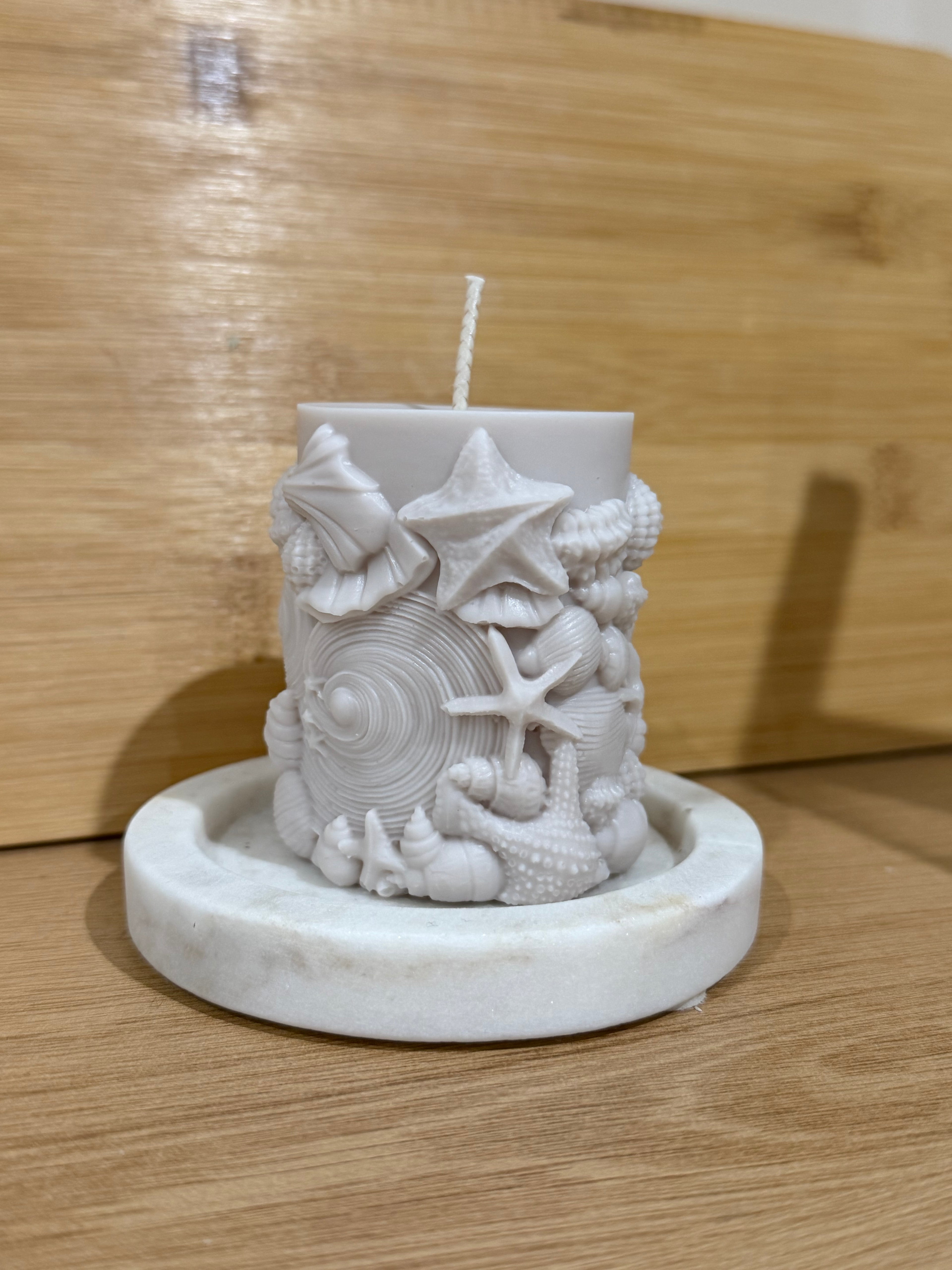 Beachside Pillar Candle