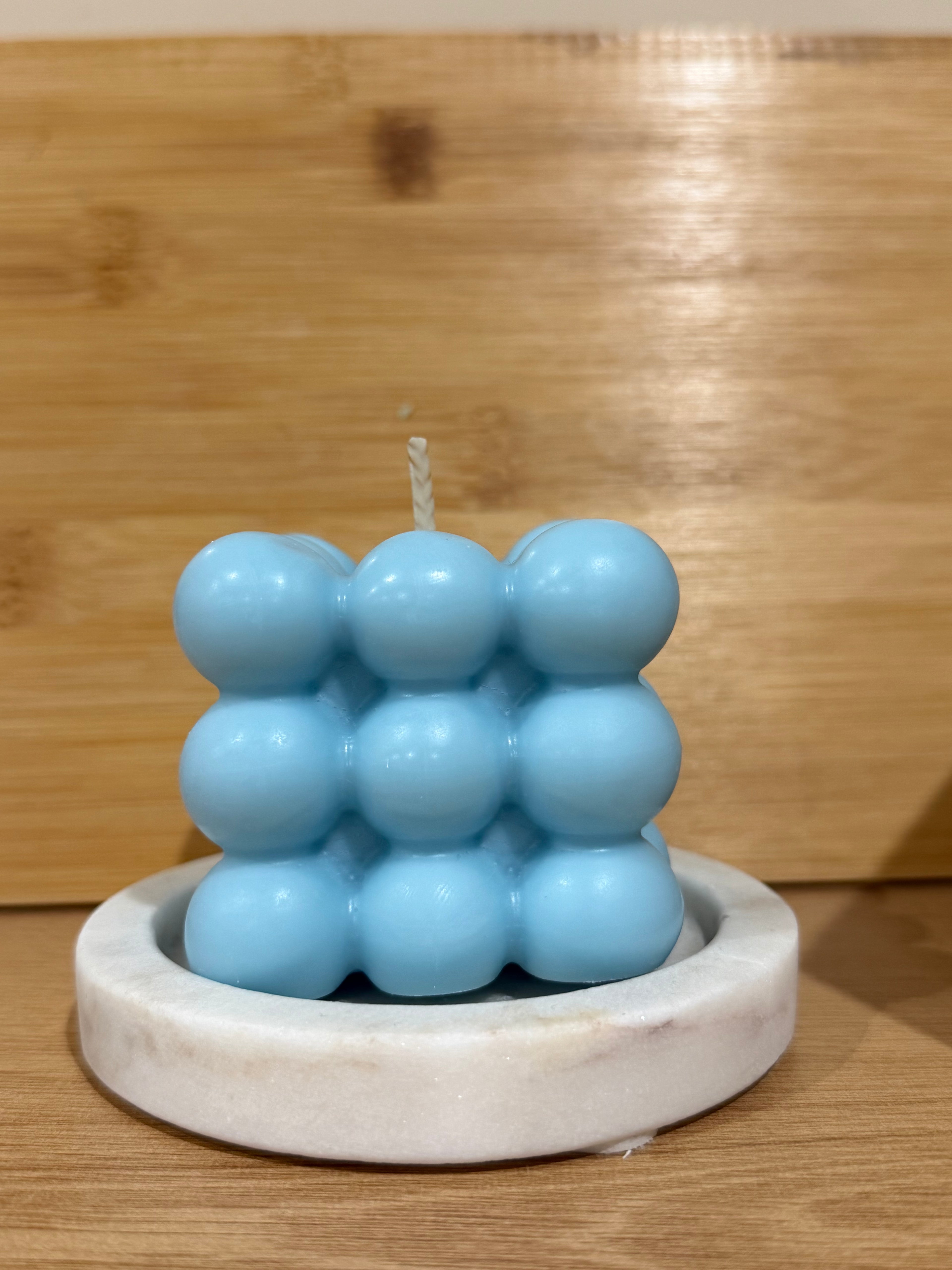Cubed Pillar Candle