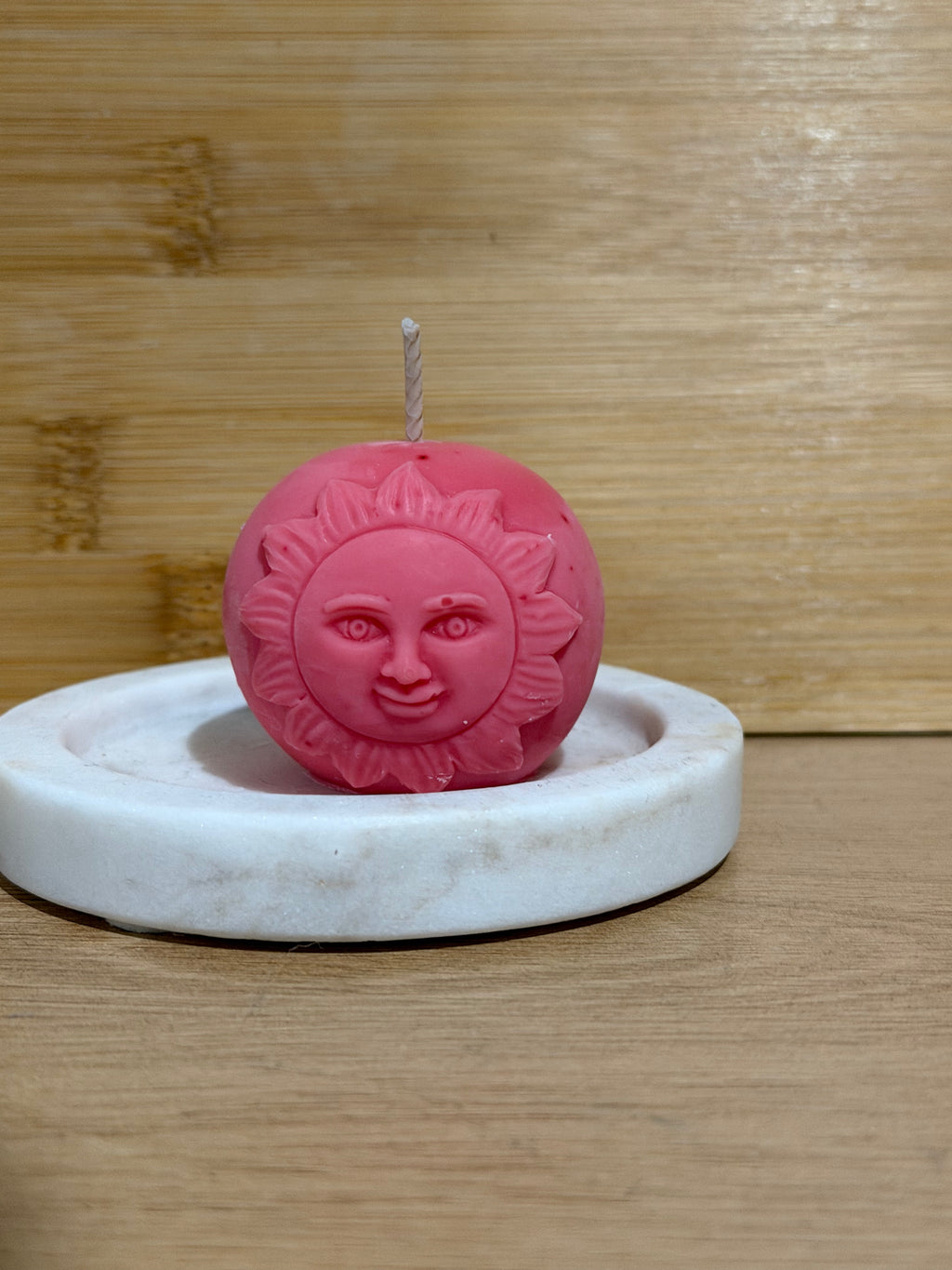 Sun & Moon Bauble Pillar Candle